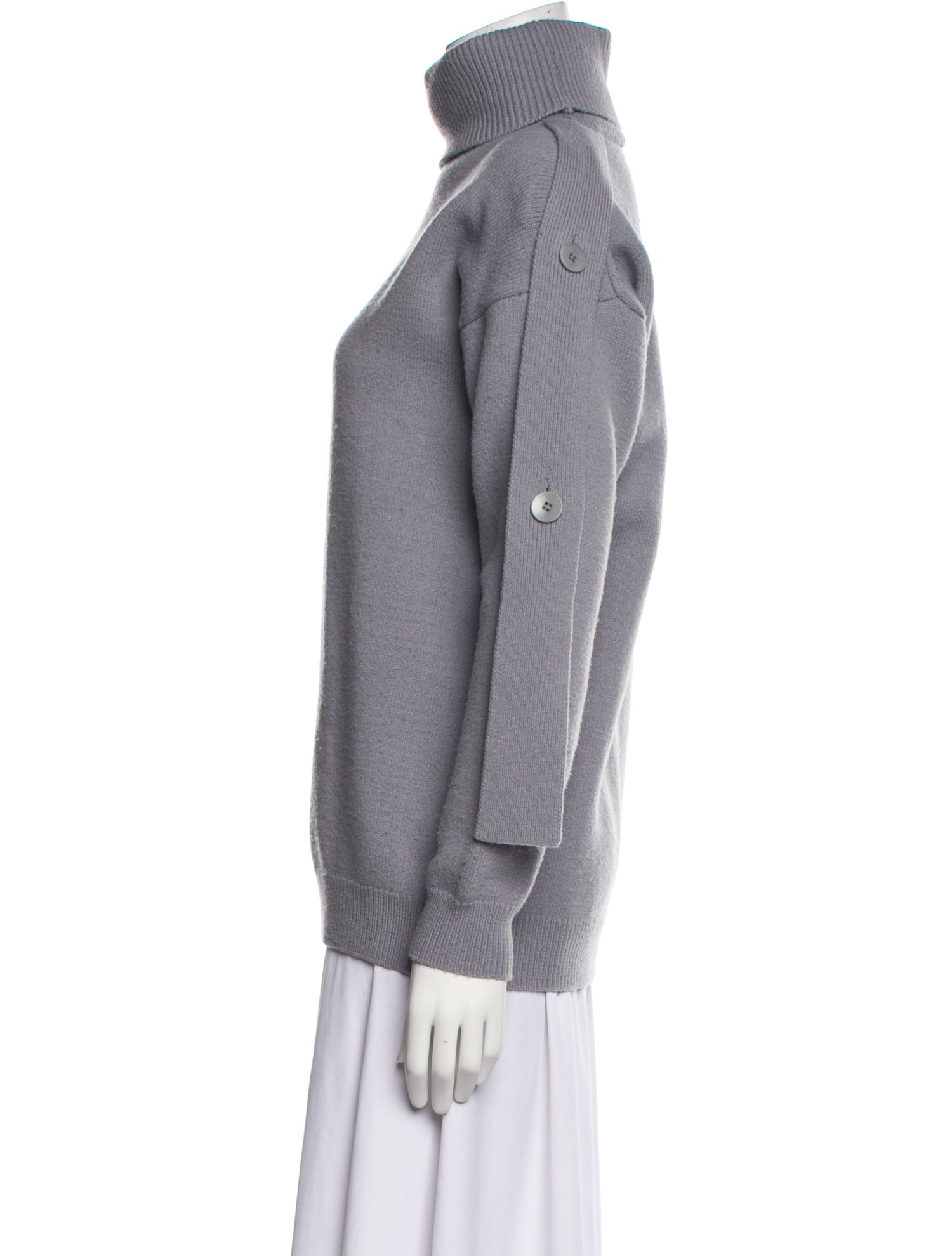 Tibi Wool Turtleneck Sweater