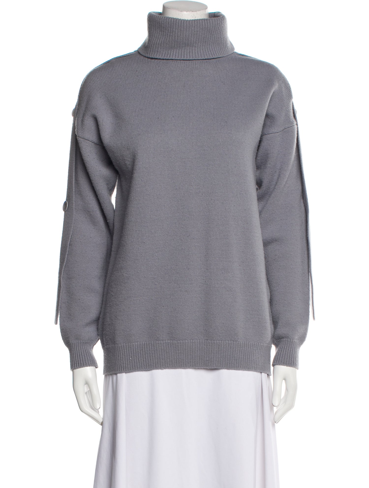 Tibi Wool Turtleneck Sweater
