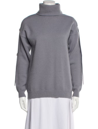Tibi Wool Turtleneck Sweater