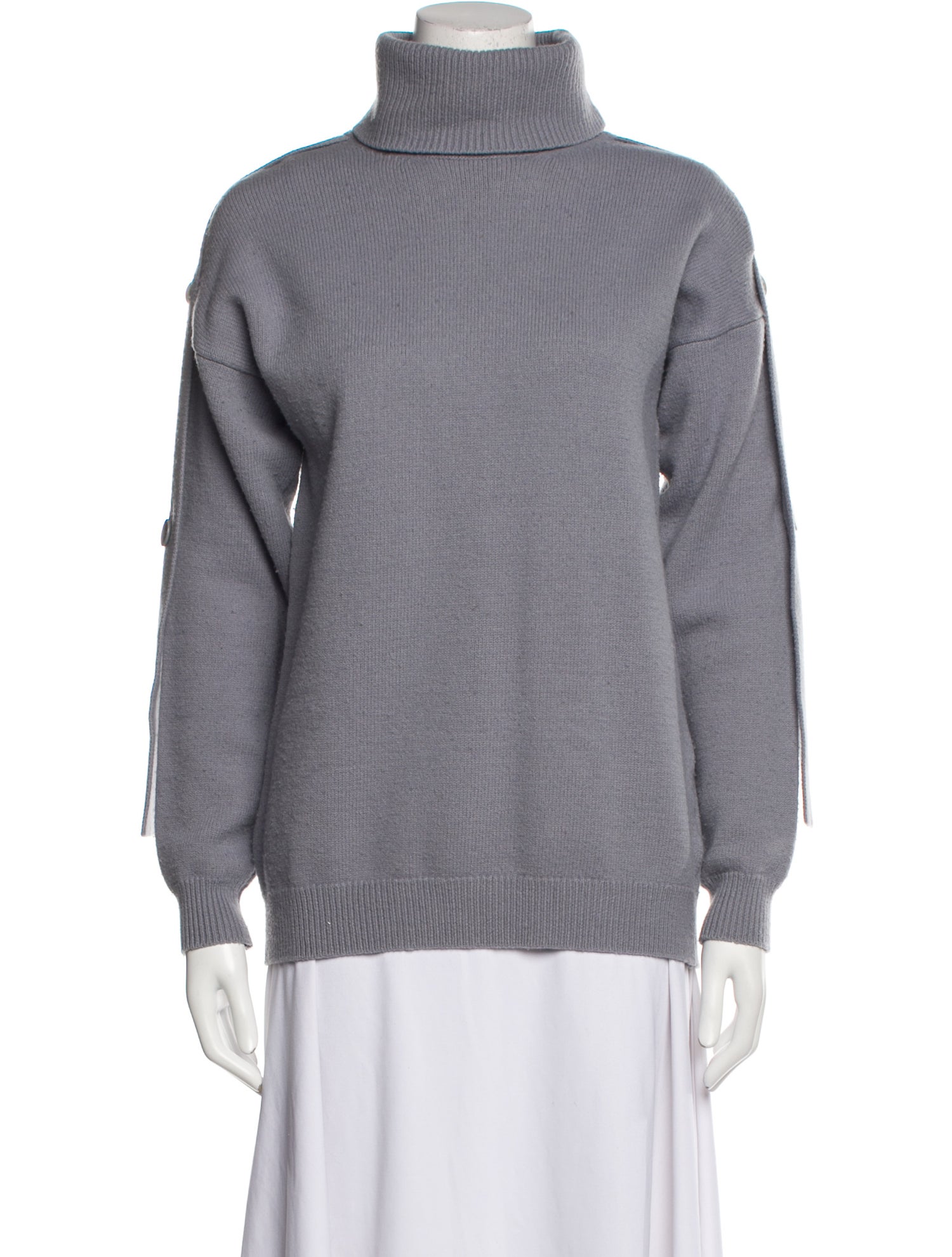 Tibi Wool Turtleneck Sweater