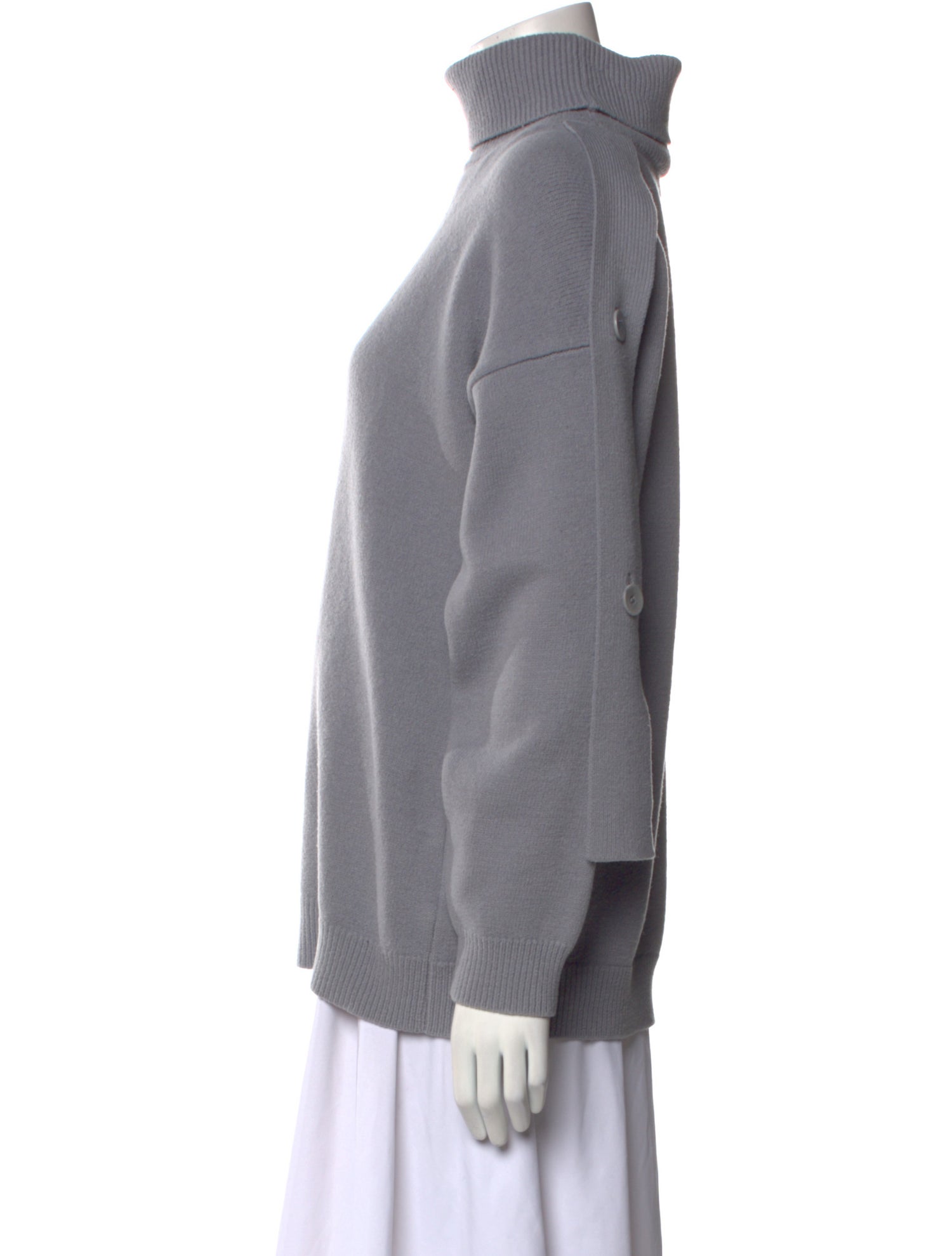 Tibi Wool Turtleneck Sweater