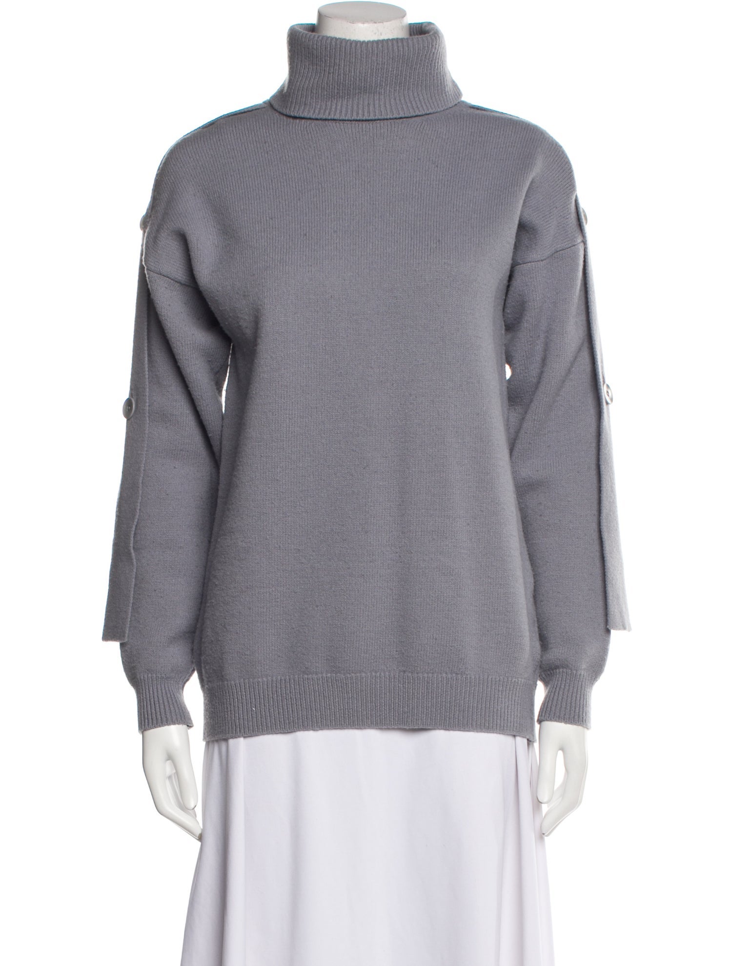 Tibi Wool Turtleneck Sweater