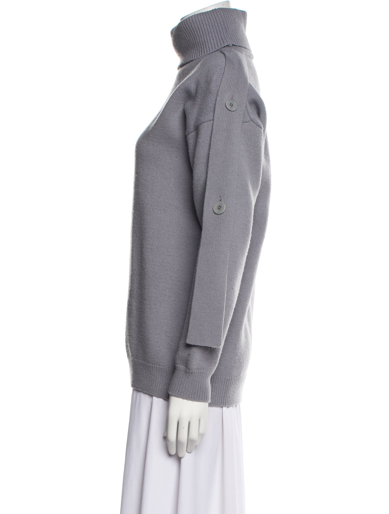 Tibi Wool Turtleneck Sweater