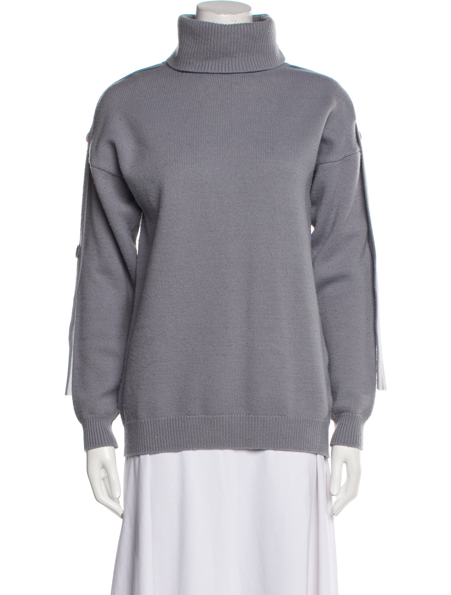 Tibi Wool Turtleneck Sweater