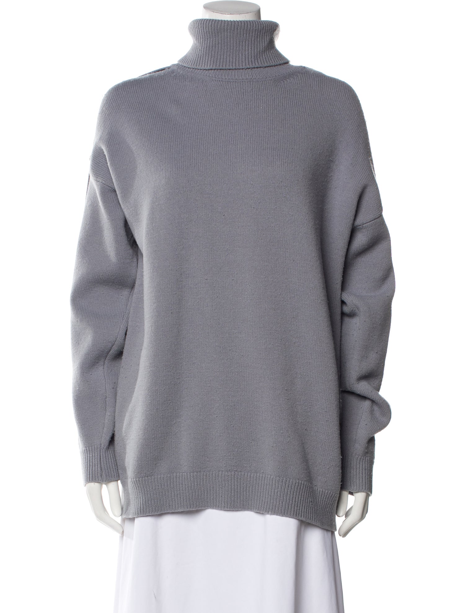 Tibi Wool Turtleneck Sweater