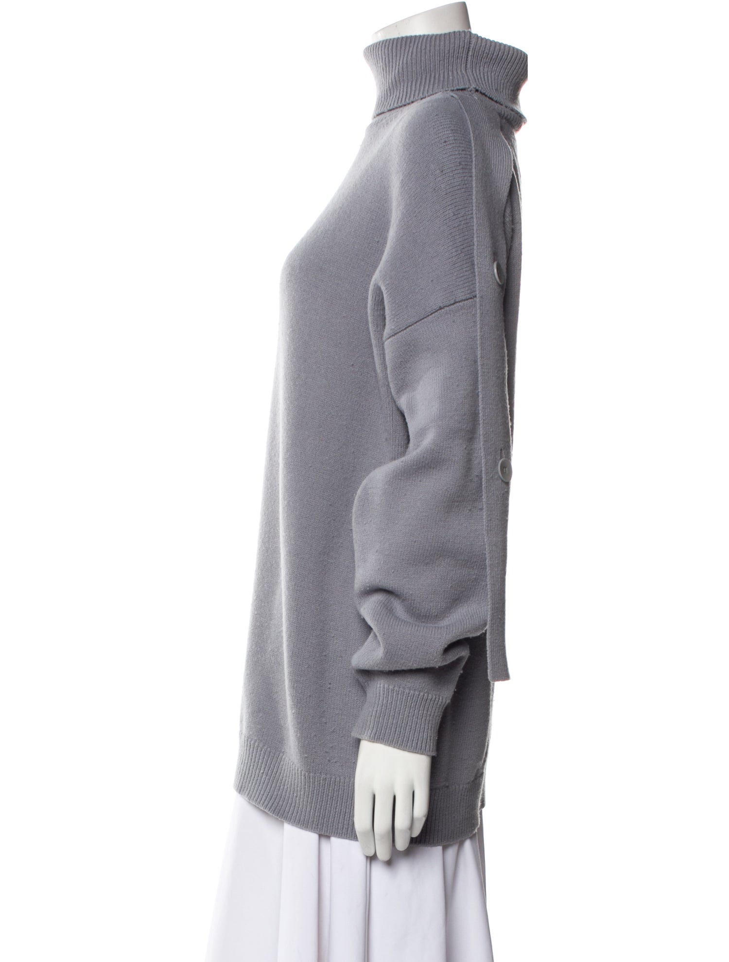 Tibi Wool Turtleneck Sweater