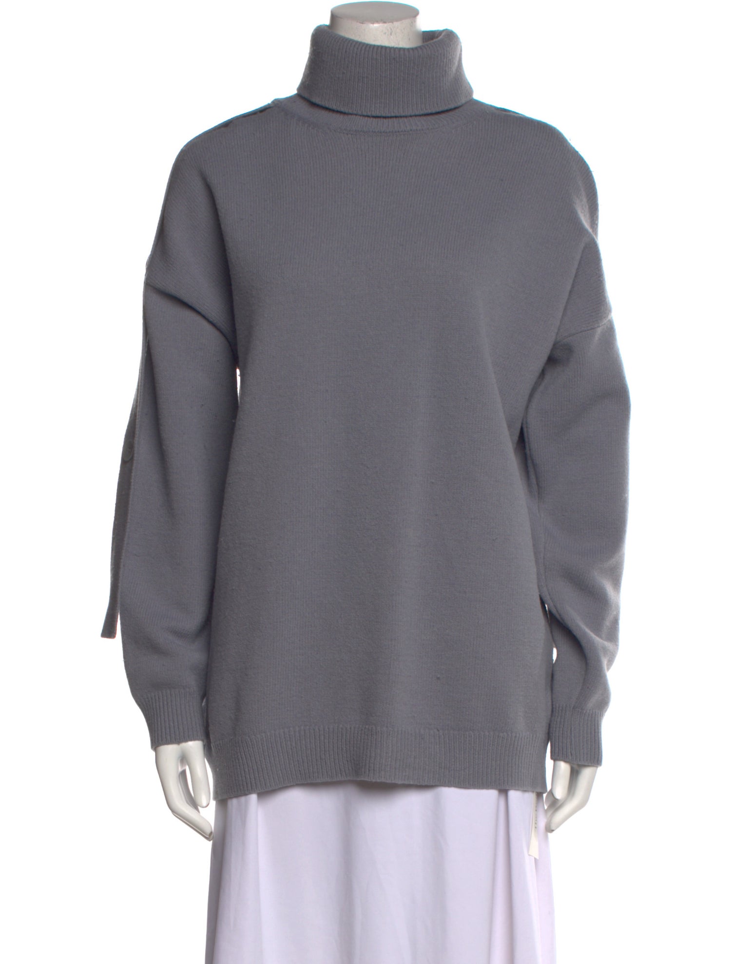 Tibi Wool Turtleneck Sweater