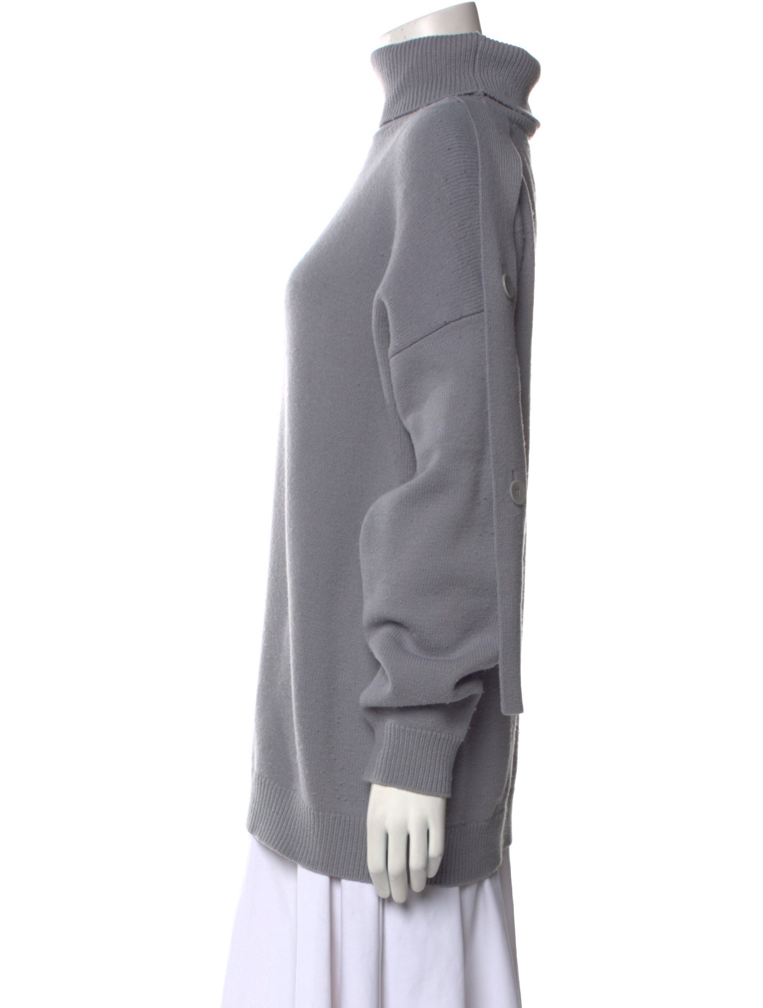 Tibi Wool Turtleneck Sweater