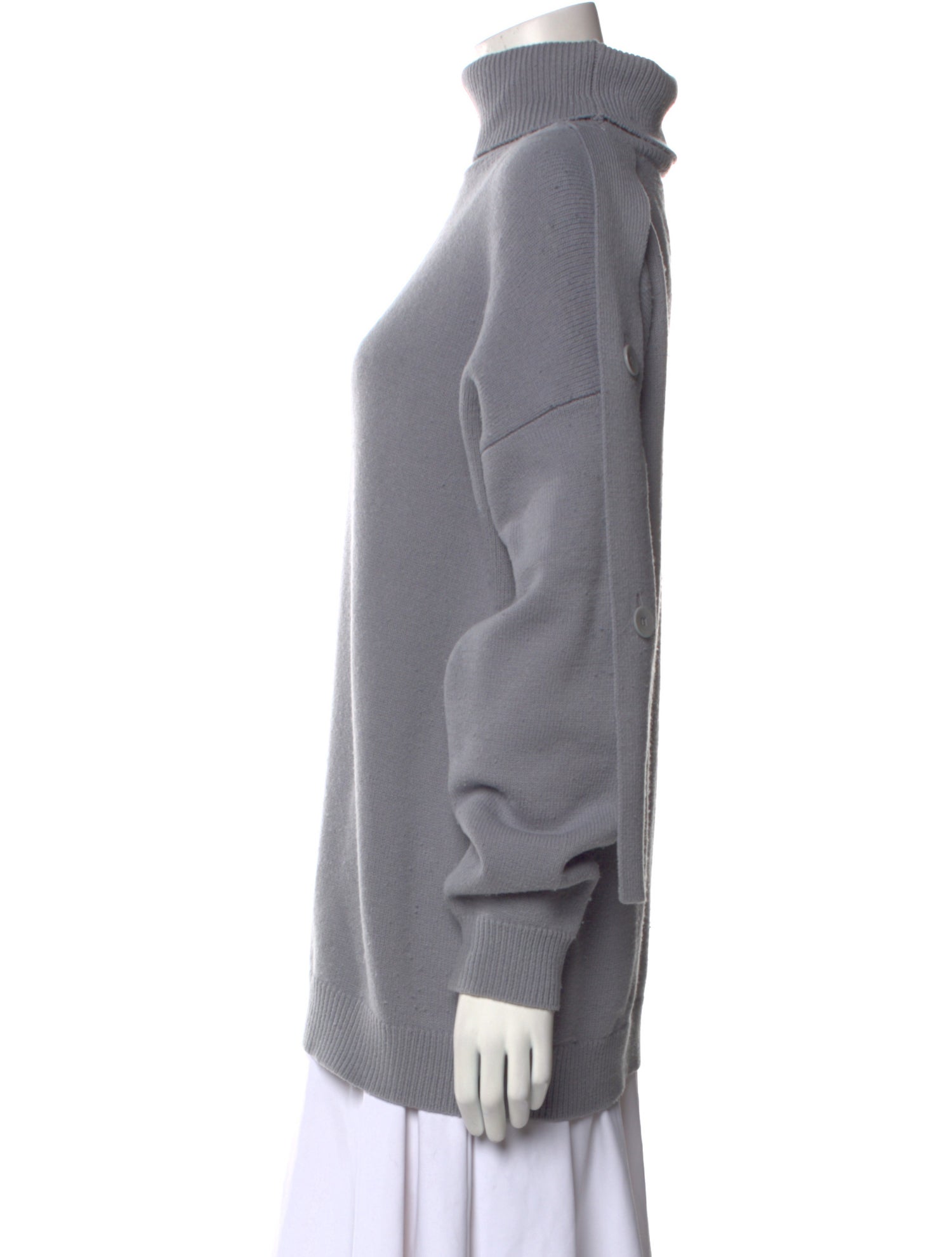 Tibi Wool Turtleneck Sweater