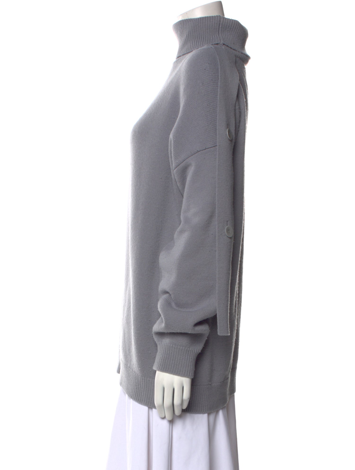 Tibi Wool Turtleneck Sweater