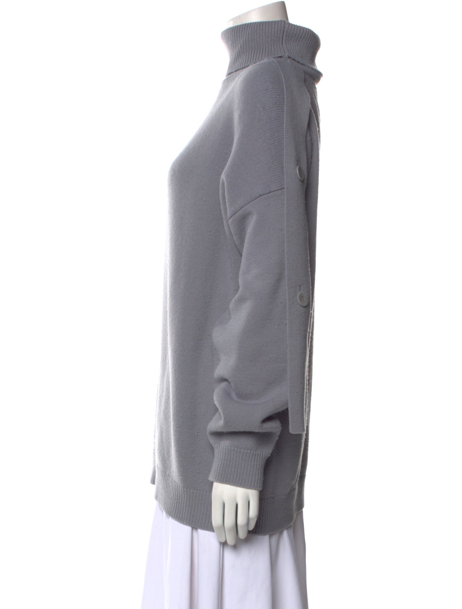 Tibi Wool Turtleneck Sweater