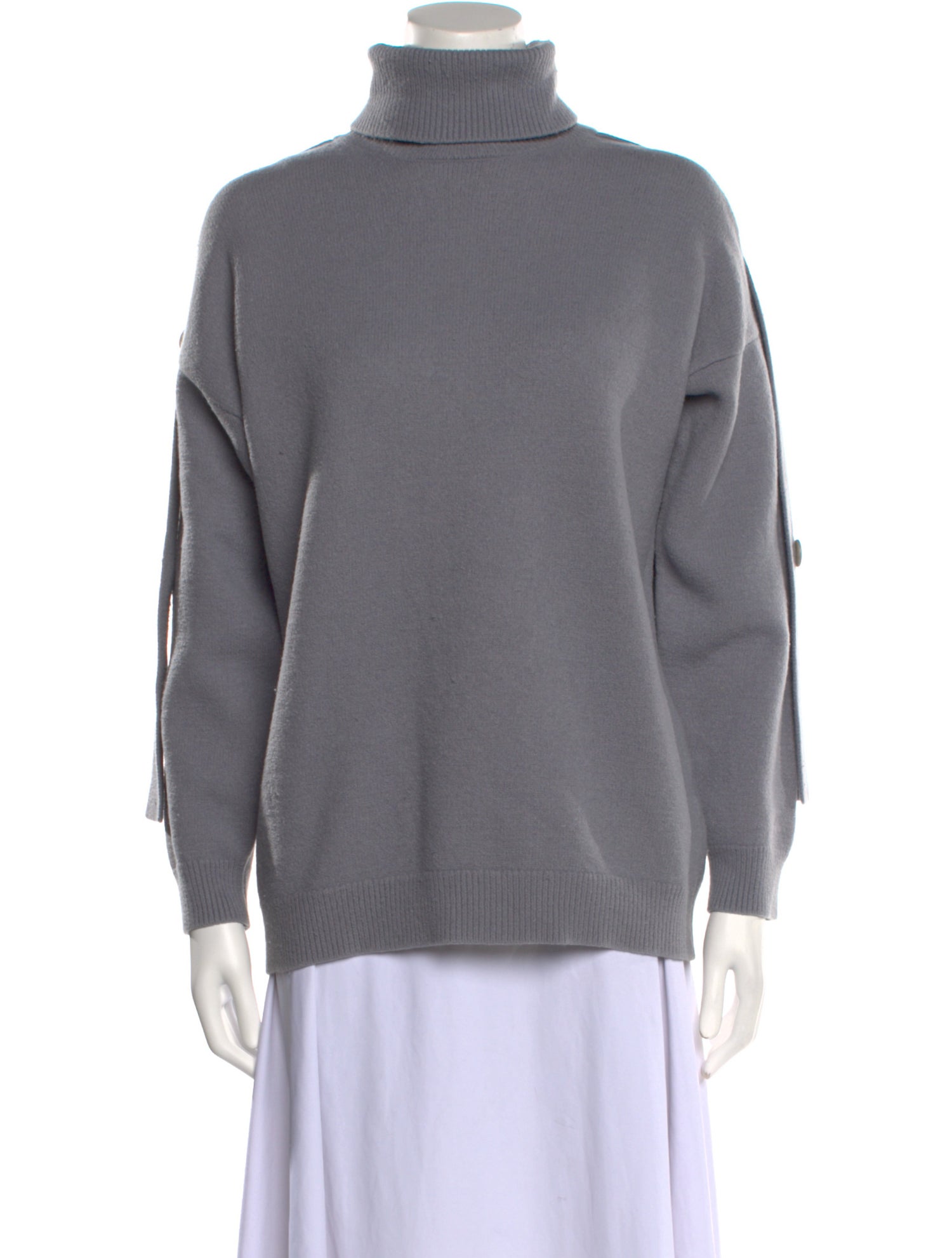 Tibi Wool Turtleneck Sweater