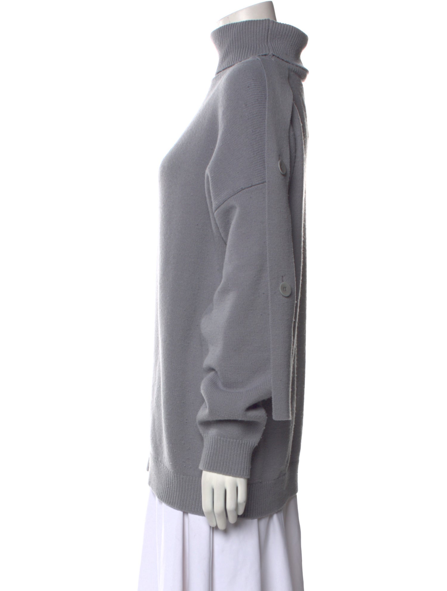 Tibi Wool Turtleneck Sweater