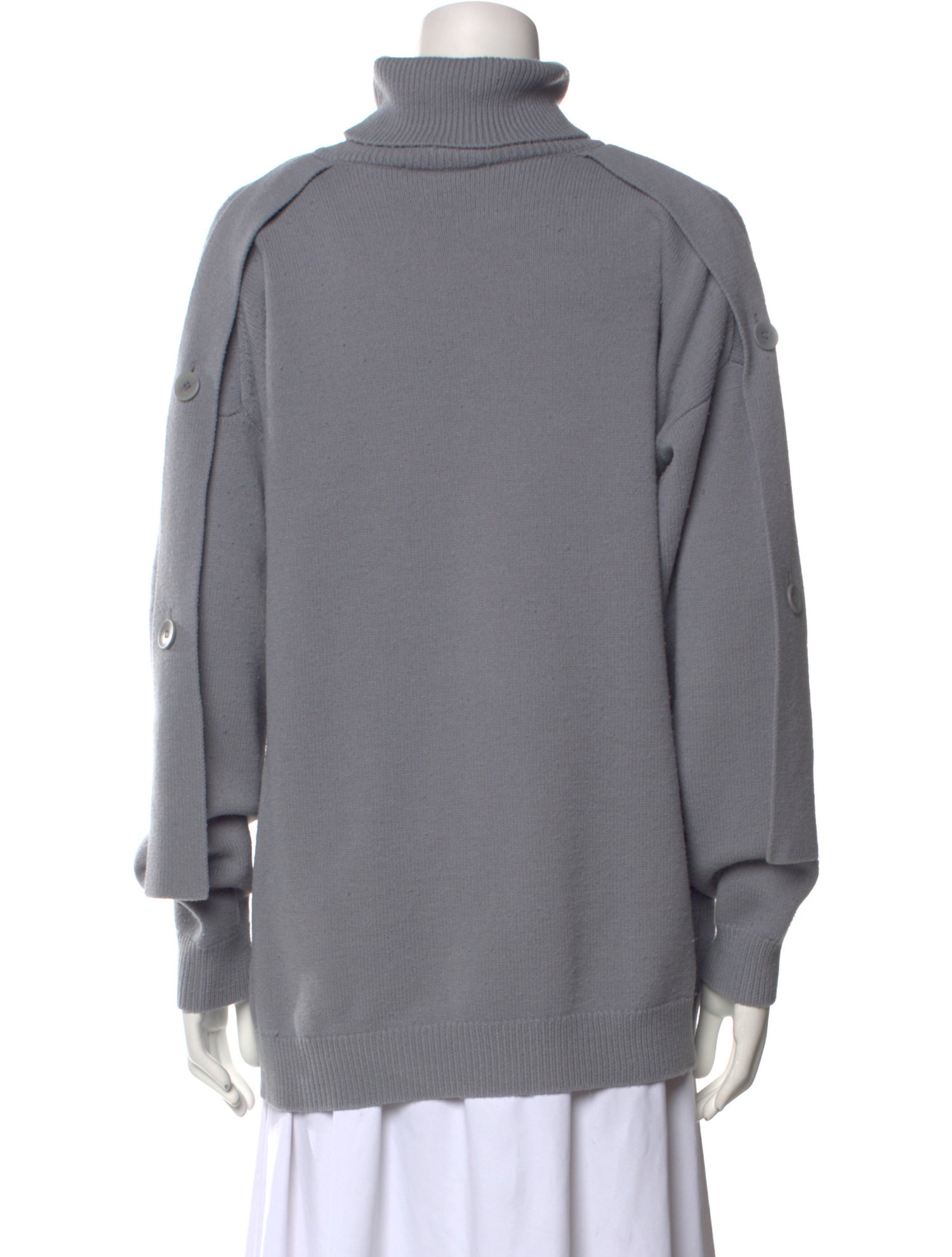Tibi Wool Turtleneck Sweater