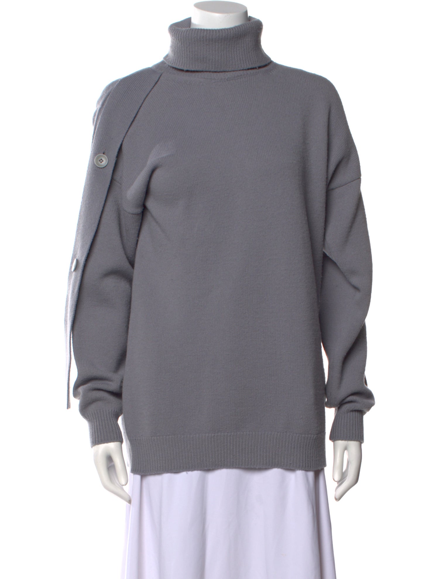 Tibi Wool Turtleneck Sweater