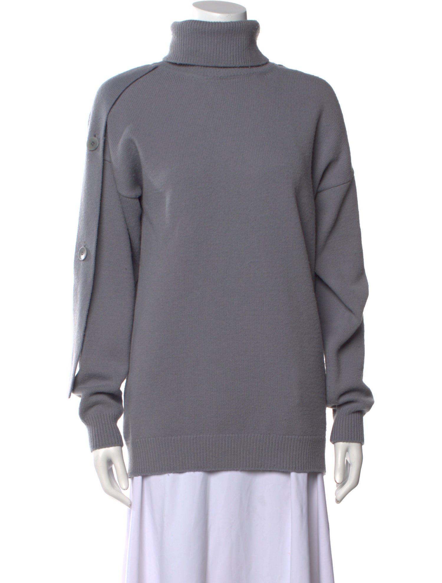 Tibi Wool Turtleneck Sweater