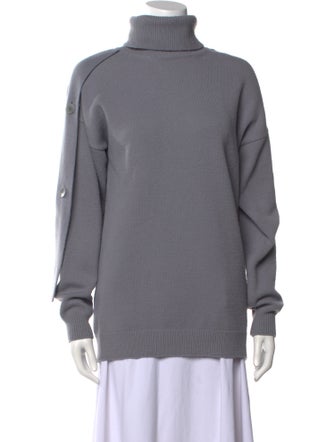 Tibi Wool Turtleneck Sweater