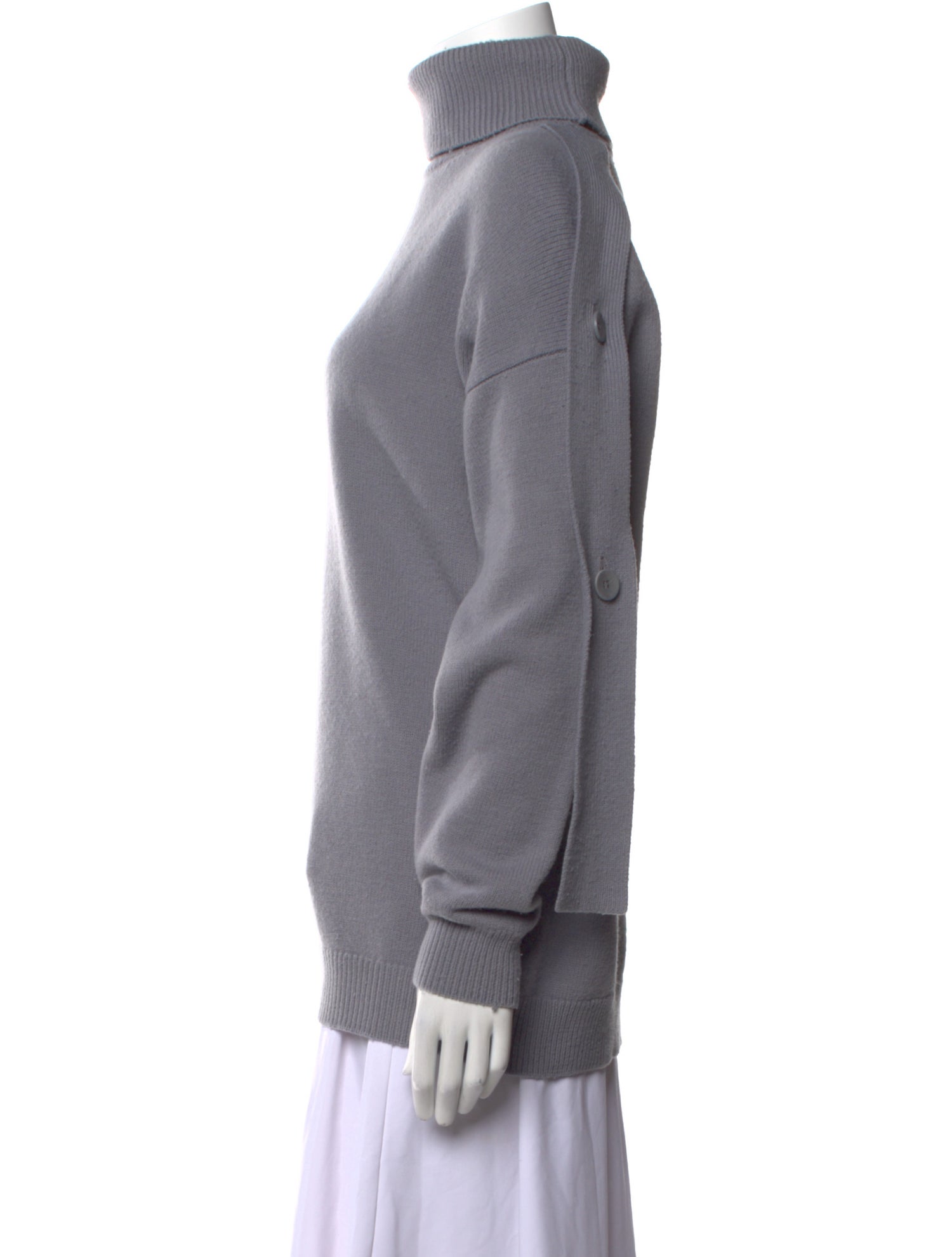 Tibi Wool Turtleneck Sweater