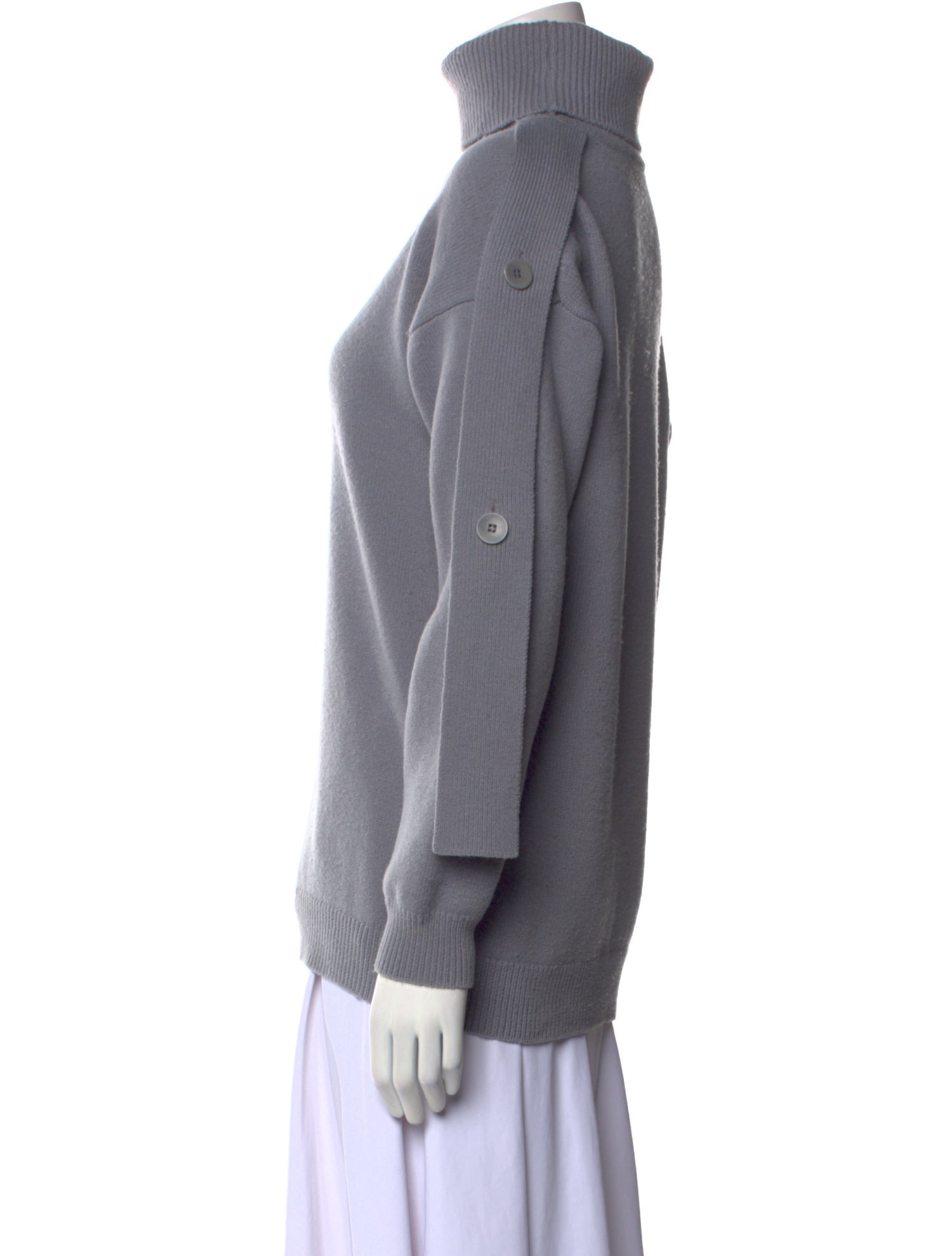 Tibi Wool Turtleneck Sweater