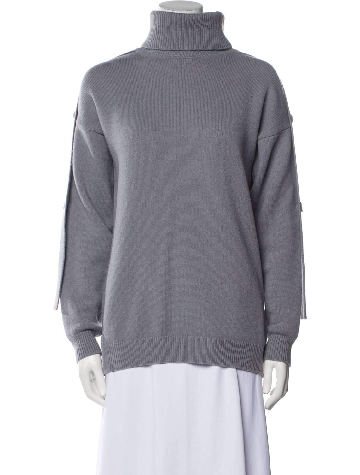 Tibi Wool Turtleneck Sweater