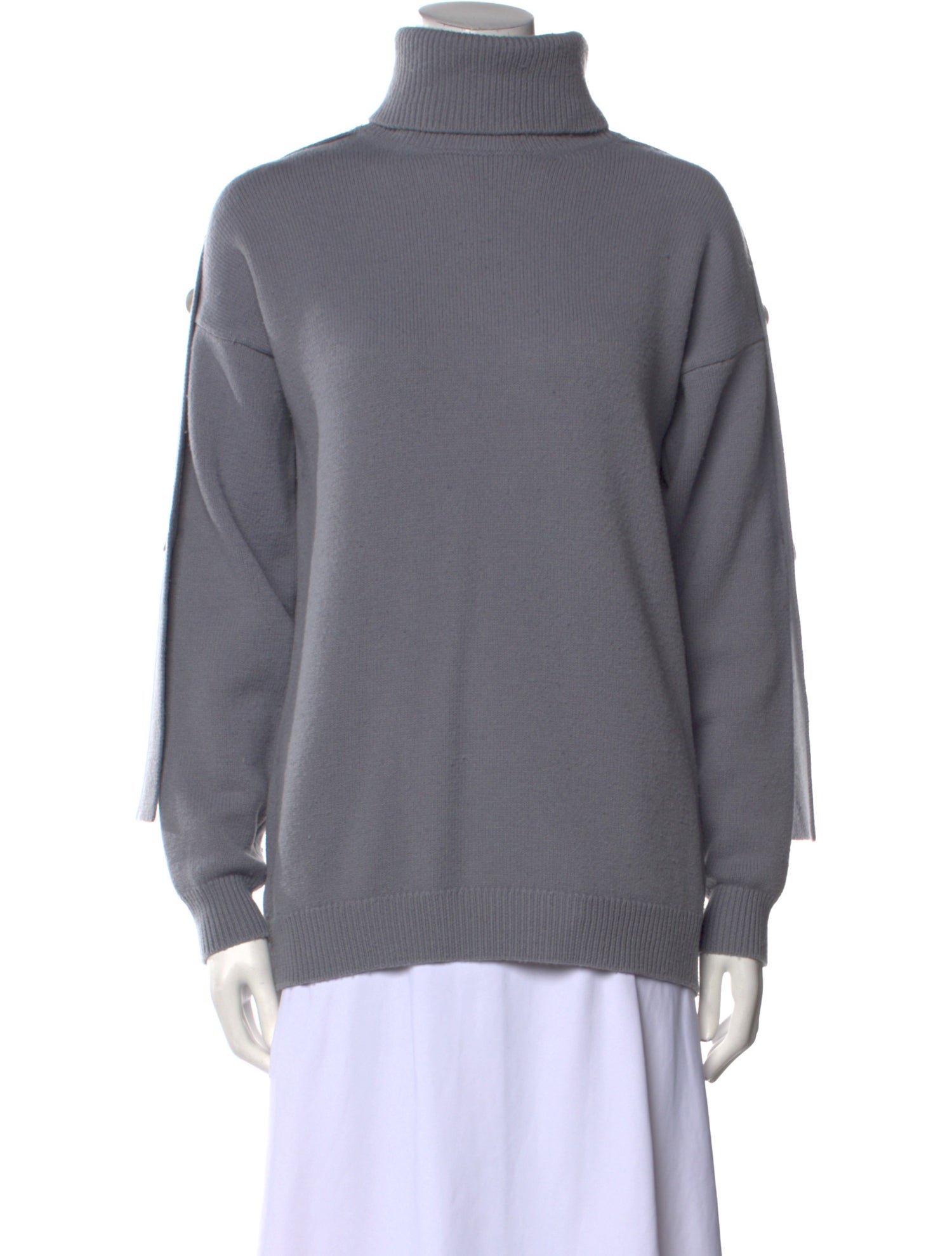 Tibi Wool Turtleneck Sweater