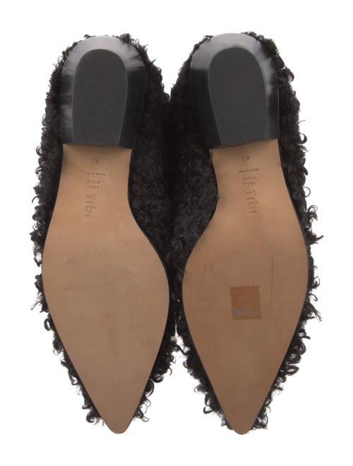 Tibi Fur Faux Fur Trim Boots