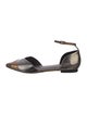 Tibi Leather D'Orsay Flats