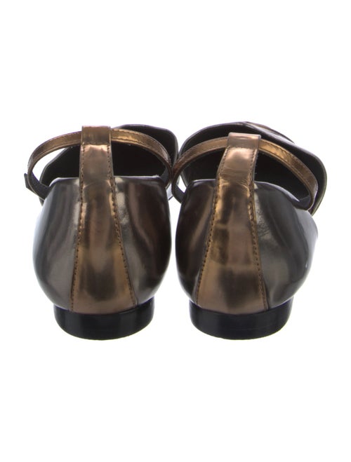 Tibi Leather D'Orsay Flats