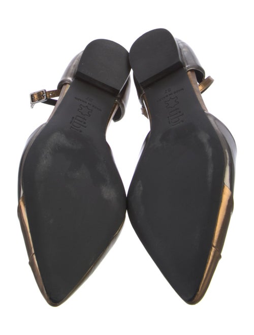 Tibi Leather D'Orsay Flats