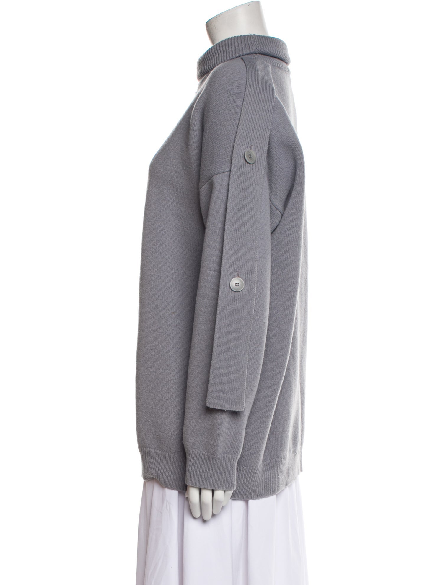 Tibi Wool Turtleneck Sweater