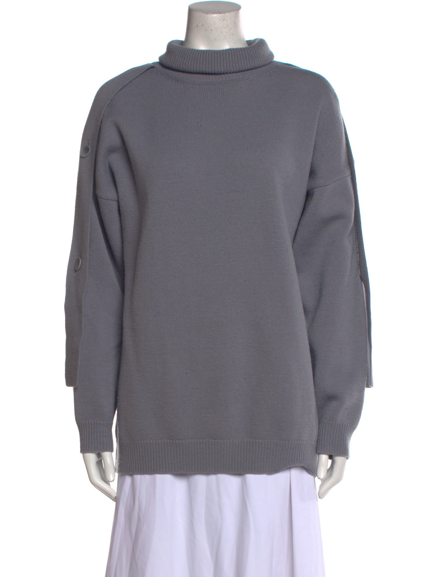 Tibi Wool Turtleneck Sweater