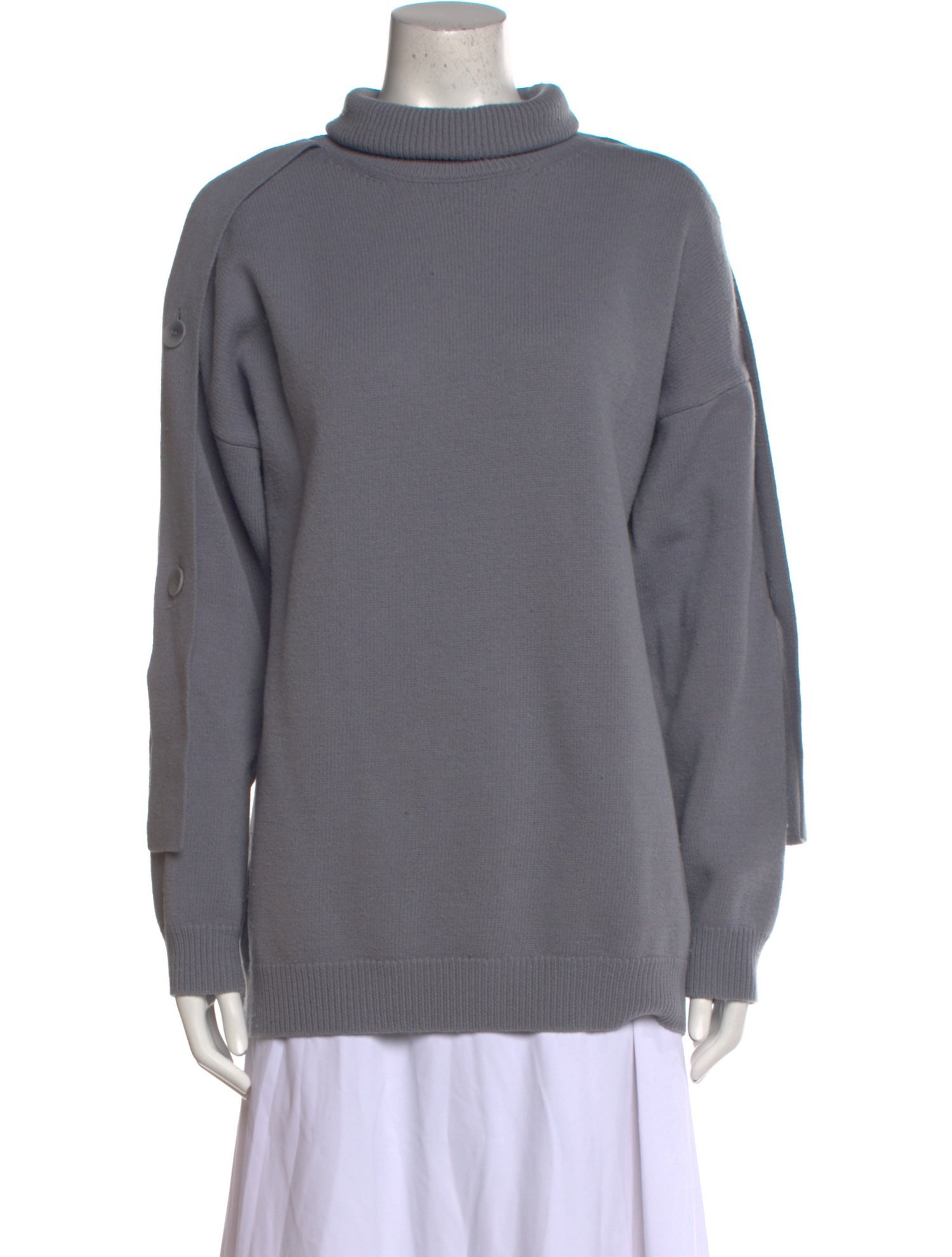 Tibi Wool Turtleneck Sweater