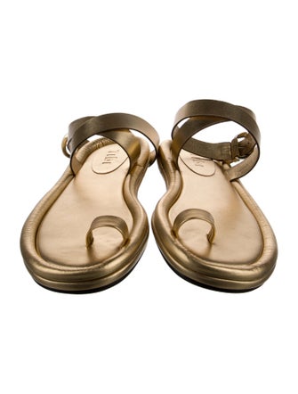 Tibi Leather Espadrilles