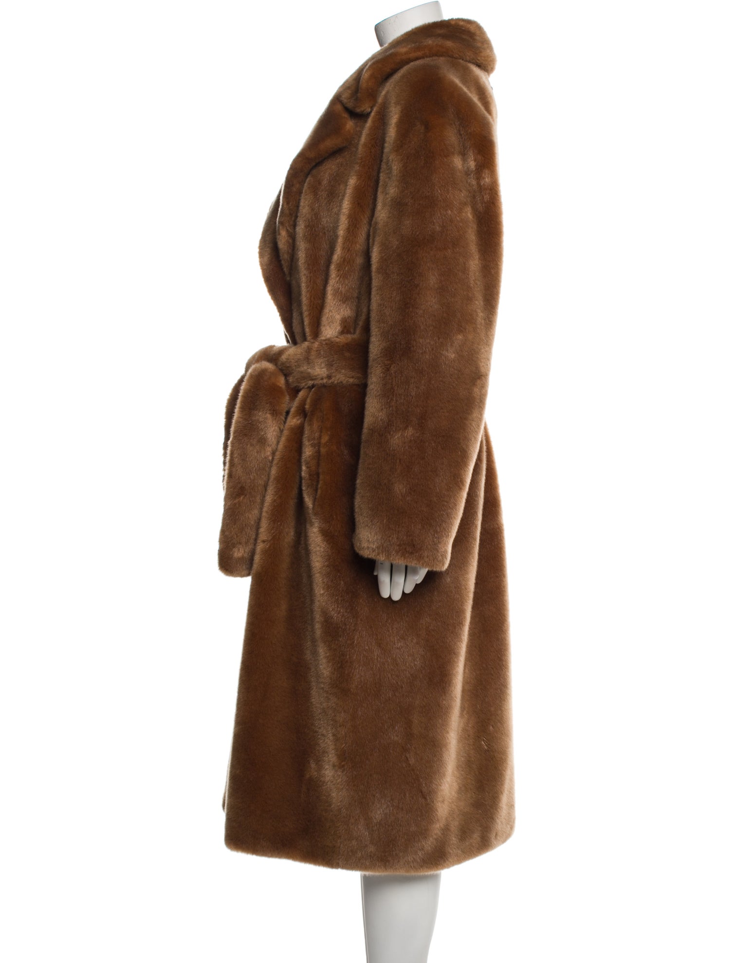 Tibi Faux Fur Coat