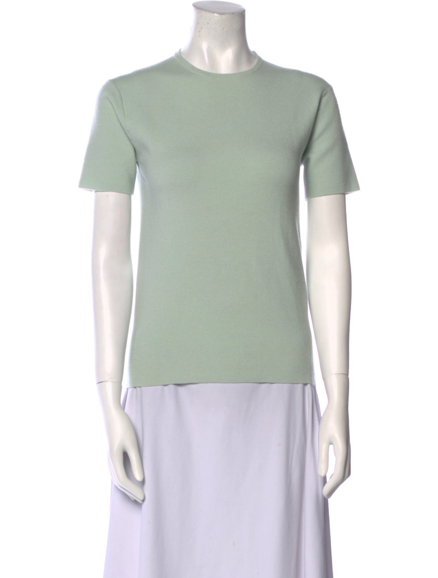 Tibi Cashmere Crew Neck Sweater