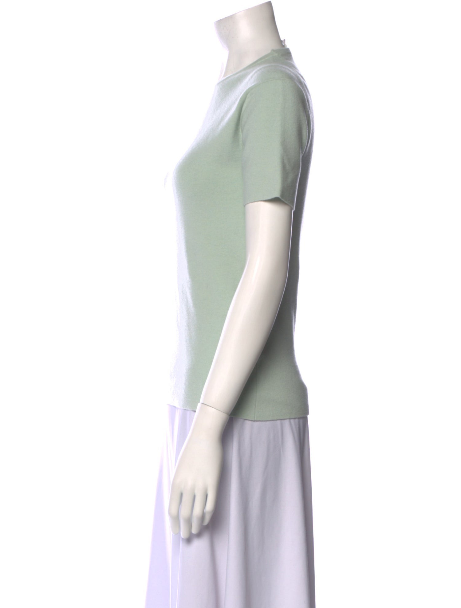 Tibi Cashmere Crew Neck Sweater