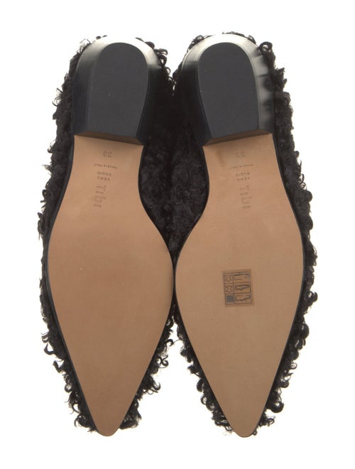 Tibi Shearling Riding Boots