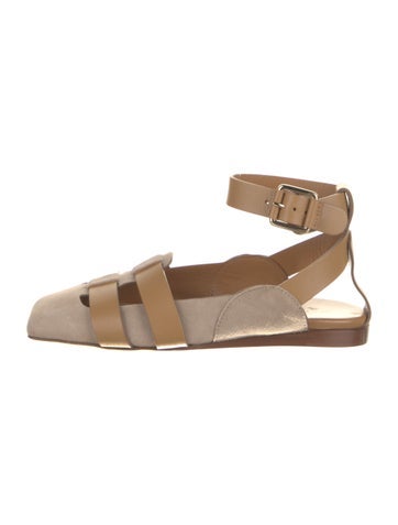 Tibi Flats Suede Slingback Us5, It35 | 5