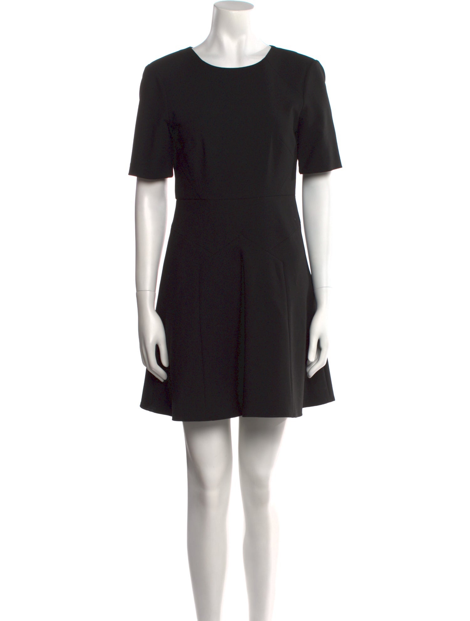 Tibi Crew Neck Mini Dress