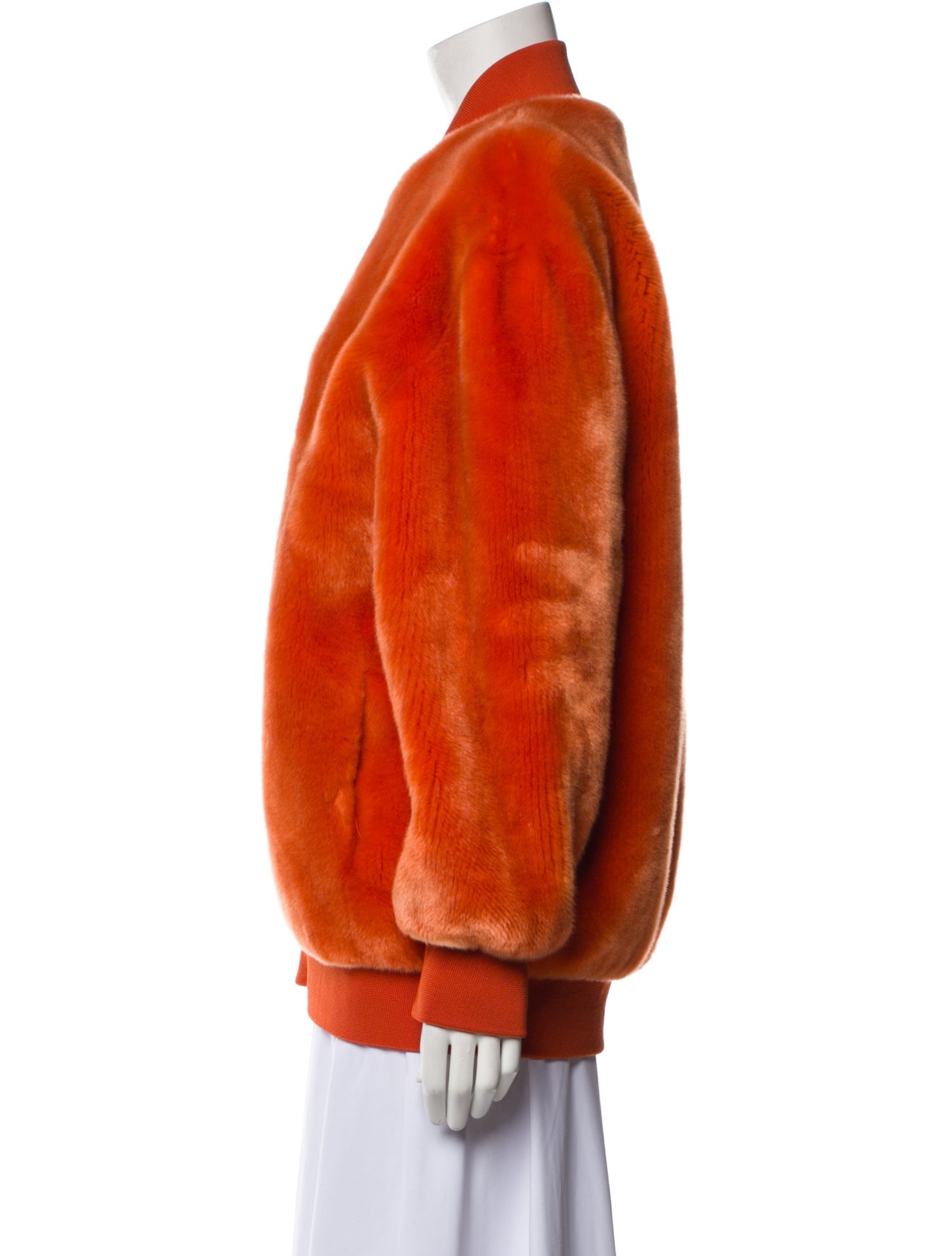 Tibi Faux Fur Jacket