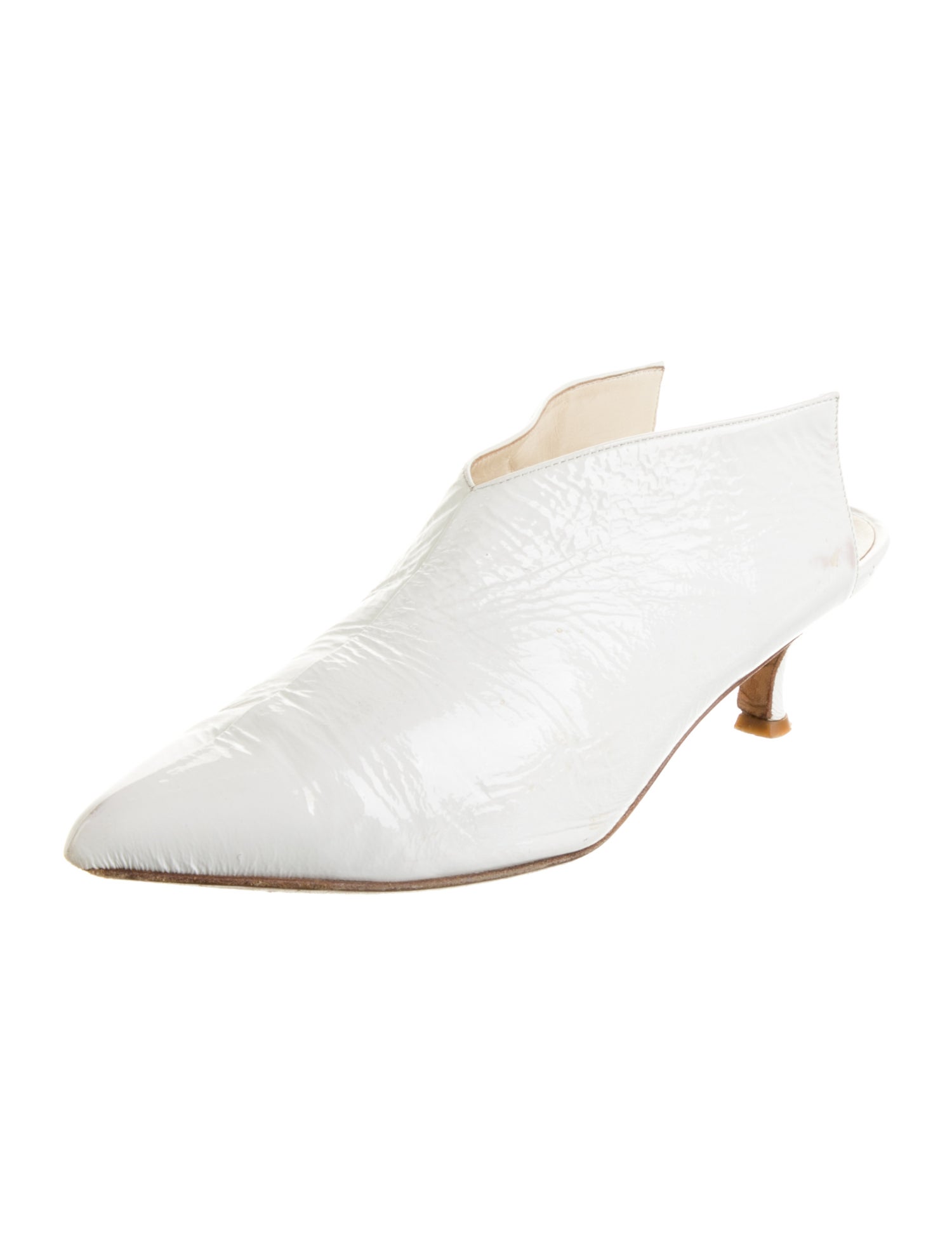 Tibi Patent Leather Mules