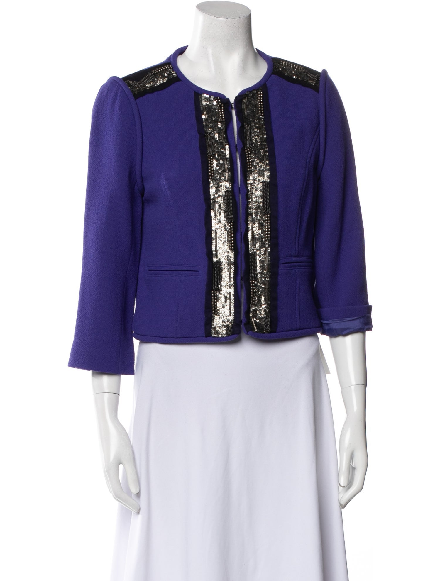 Tibi Virgin Wool Evening Jacket