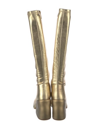 Tibi Leather Riding Boots