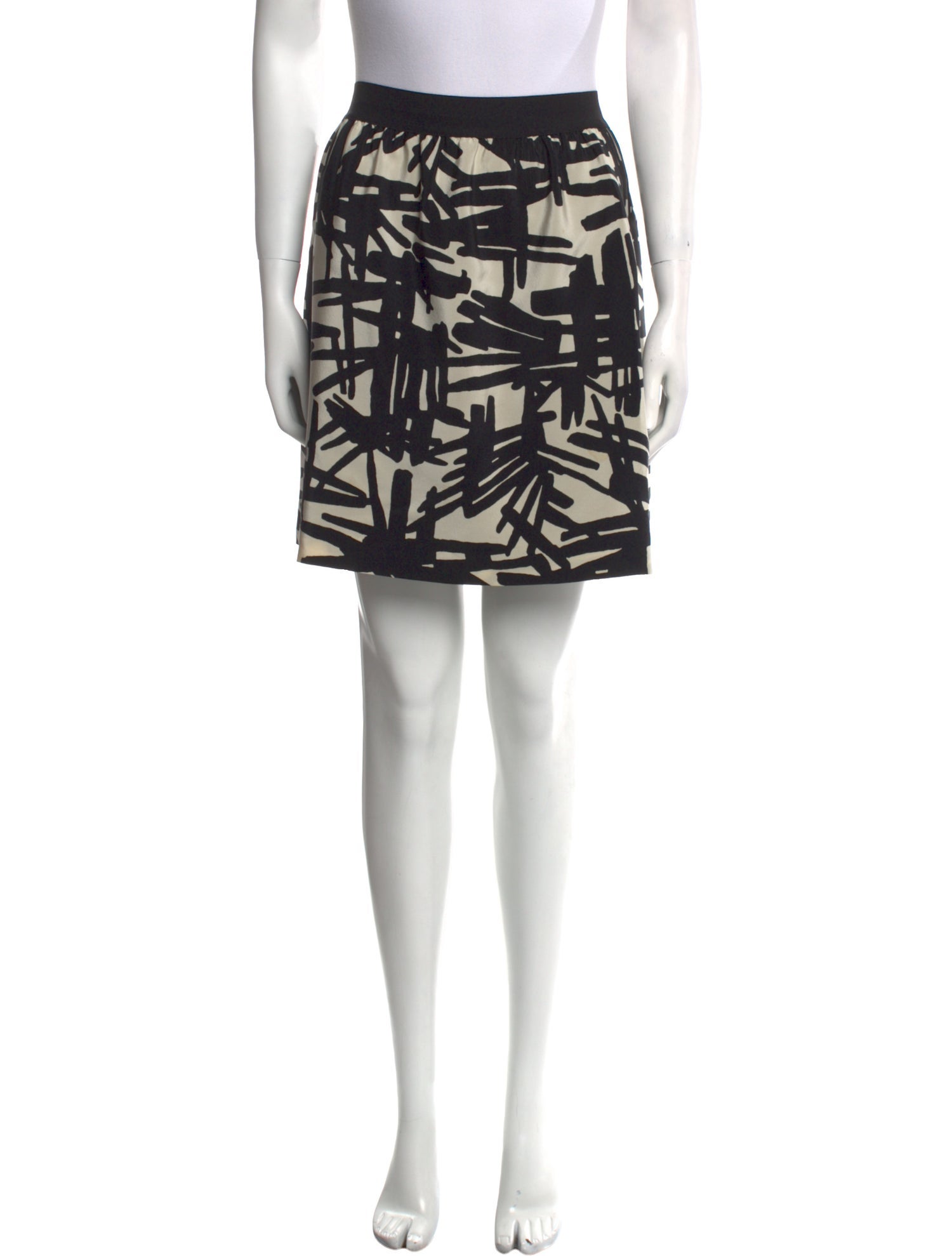 Tibi Silk Mini Skirt