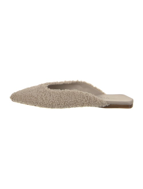 Tibi Faux Fur Mules