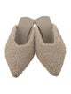 Tibi Faux Fur Mules