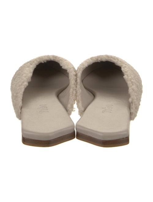 Tibi Faux Fur Mules