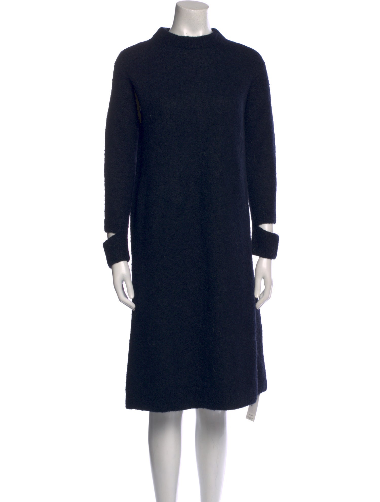 Tibi Alpaca Midi Length Dress
