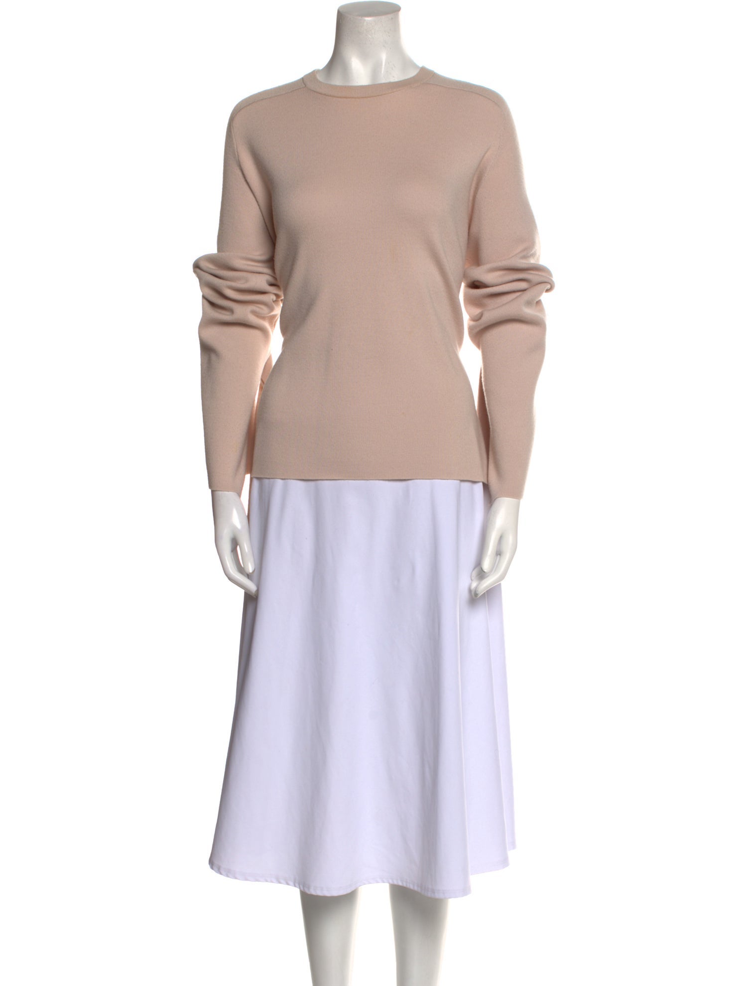 Tibi Merino Wool Bateau Neckline Sweater