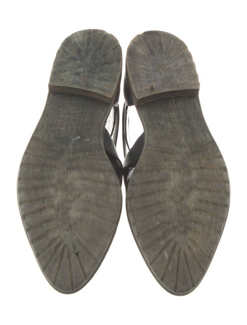 Tibi Nylon Printed Moto Boots